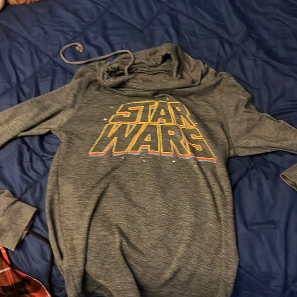 womens xs grey starwars sweater